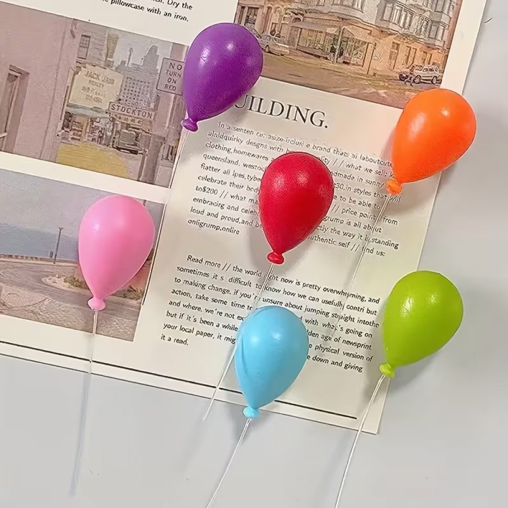 YY6306 6 Adet Uçan Balon - 2 Boyutlu Silikon Kalıp
