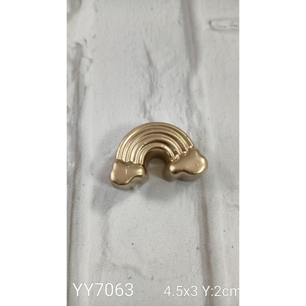 YY7063 Gökkuşağı - 2D Biblo Silikon Kalıp YY7063 Gökkuşağı - 2D Biblo Silikon Kalıp