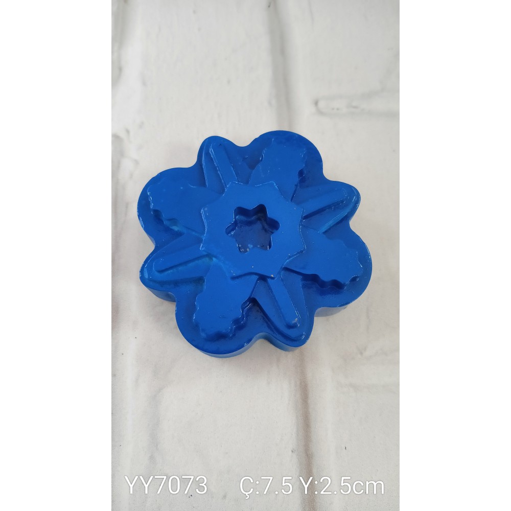 YY7073 Yıldız Modeli - 2D Biblo Silikon Kalıp YY7073 Yıldız Modeli - 2D Biblo Silikon Kalıp