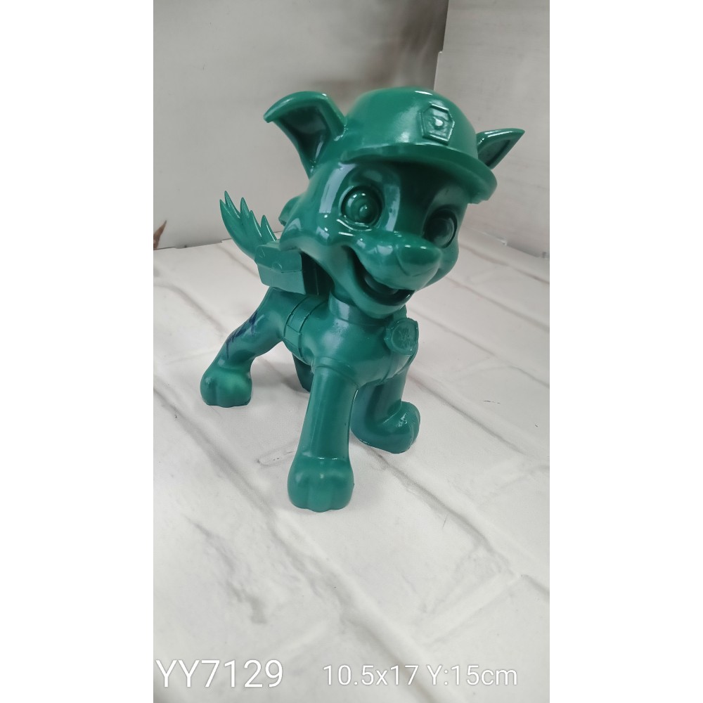 YY7129 Paw Patrol Rocky Biblo Silikon Kalıp YY7129 Paw Patrol Rocky Biblo Silikon Kalıp