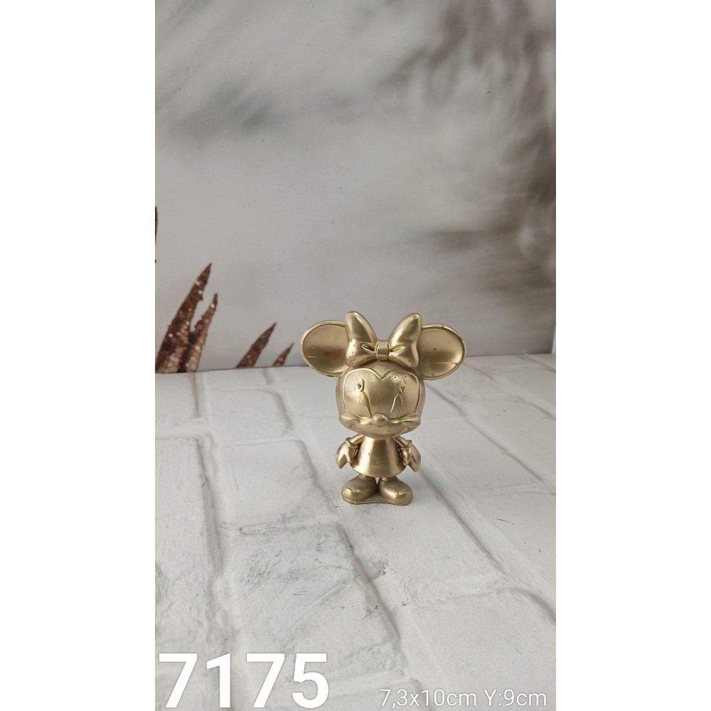 YY7175 Minnie Mouse Biblo Silikon Kalıp YY7175 Minnie Mouse Biblo Silikon Kalıp
