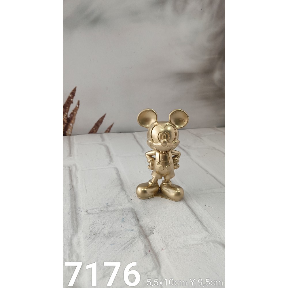YY7176 Mickey Mouse Biblo Silikon Kalıp YY7176 Mickey Mouse Biblo Silikon Kalıp