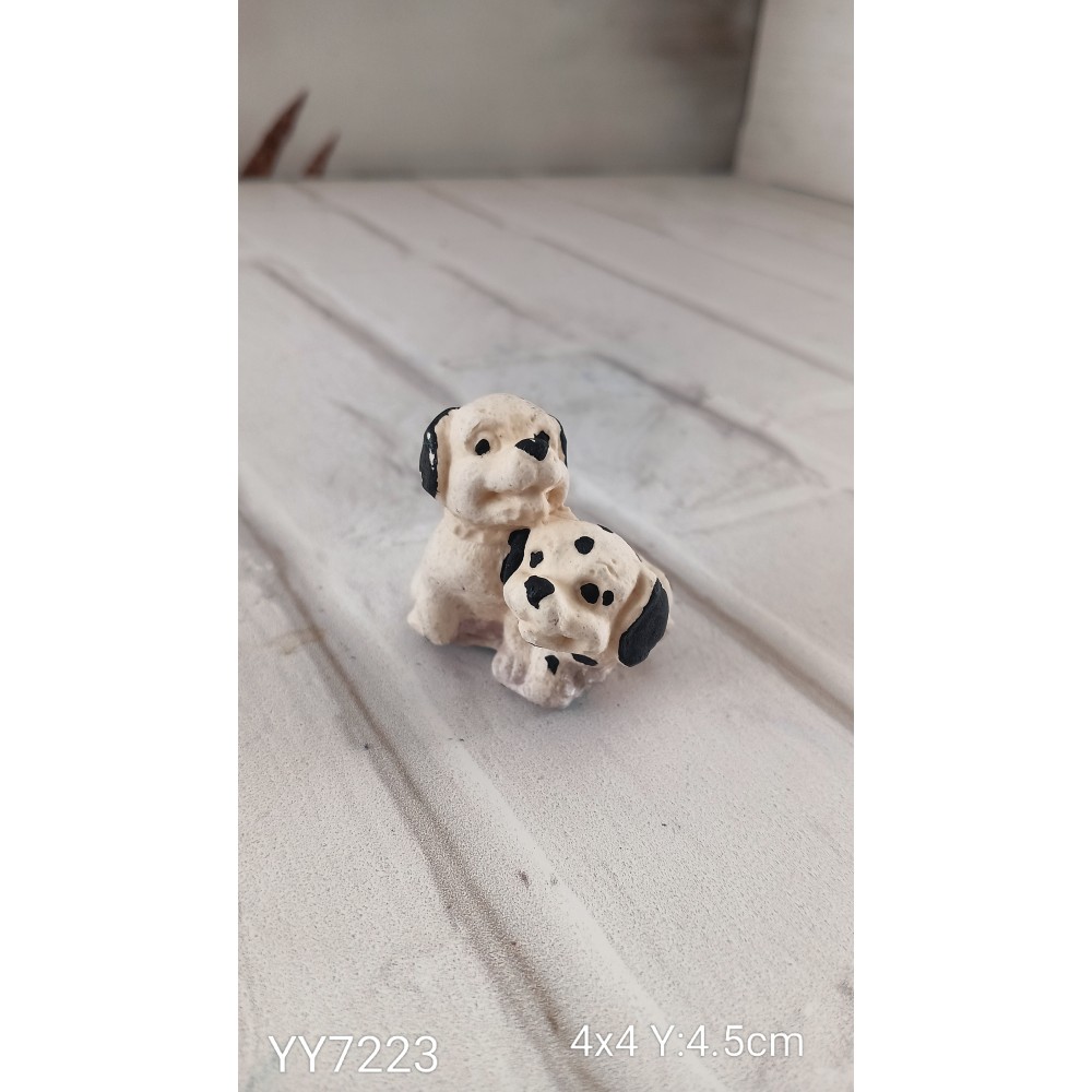 YY7223 Sevimli Köpekçikler Biblo Silikon Kalıp