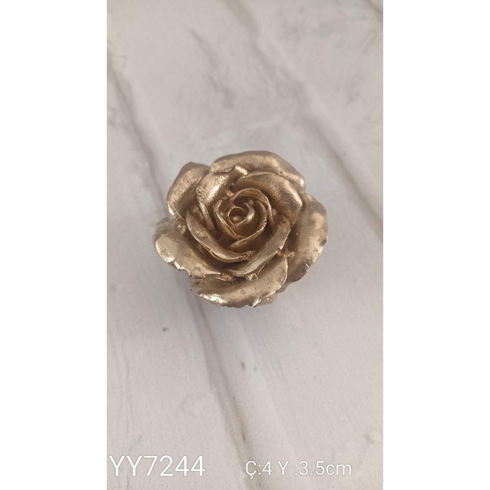 YY7244 Tasarım Gül Biblo Silikon Kalıp YY7244 Tasarım Gül Biblo Silikon Kalıp