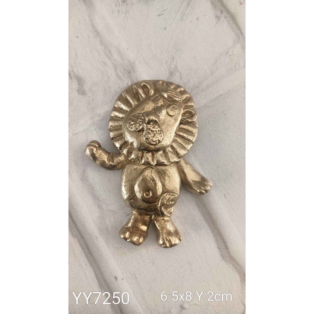 YY7250 Aslan 2D Biblo Silikon Kalıp YY7250 Aslan 2D Biblo Silikon Kalıp