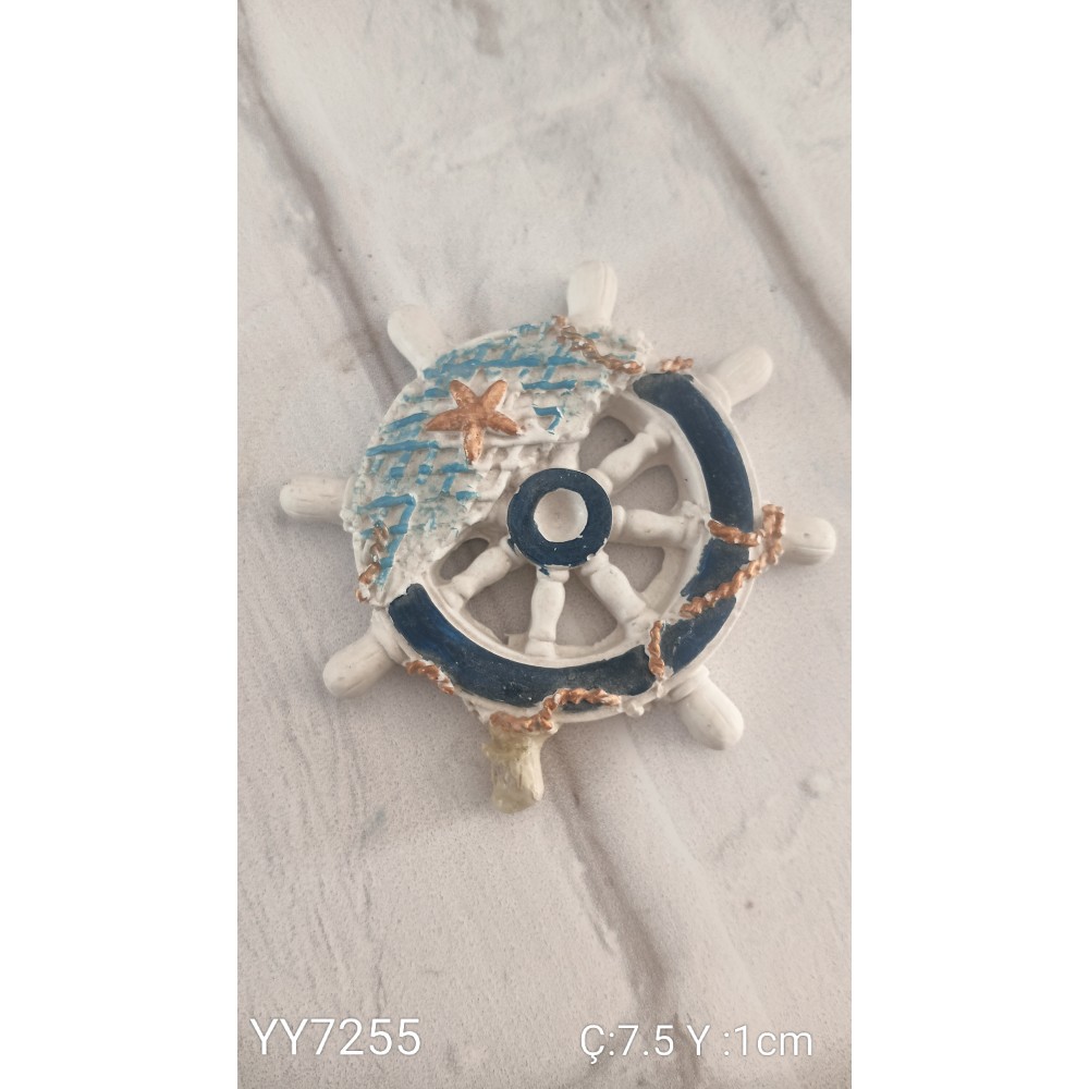 YY7255 Gemi Dümeni Biblo Silikon Kalıp YY7255 Gemi Dümeni Biblo Silikon Kalıp