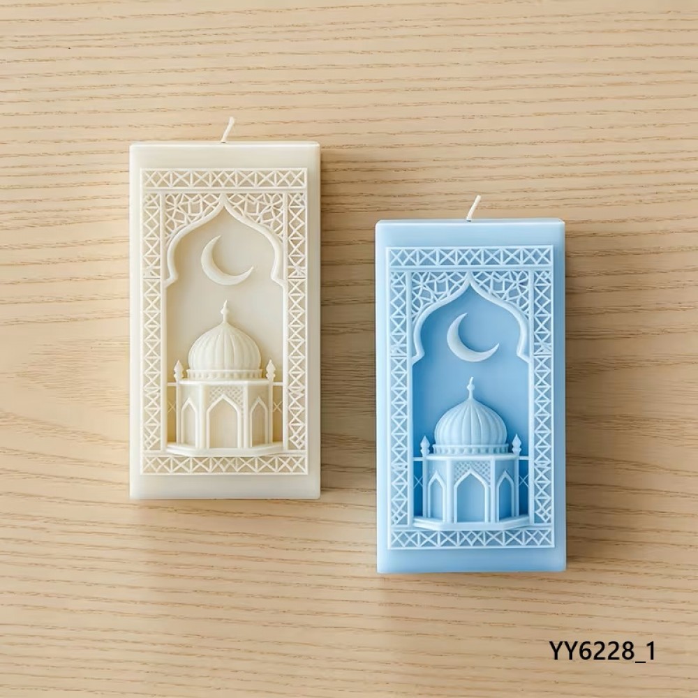 YY6228 – Cami Temalı Mum Silikon Kalıp