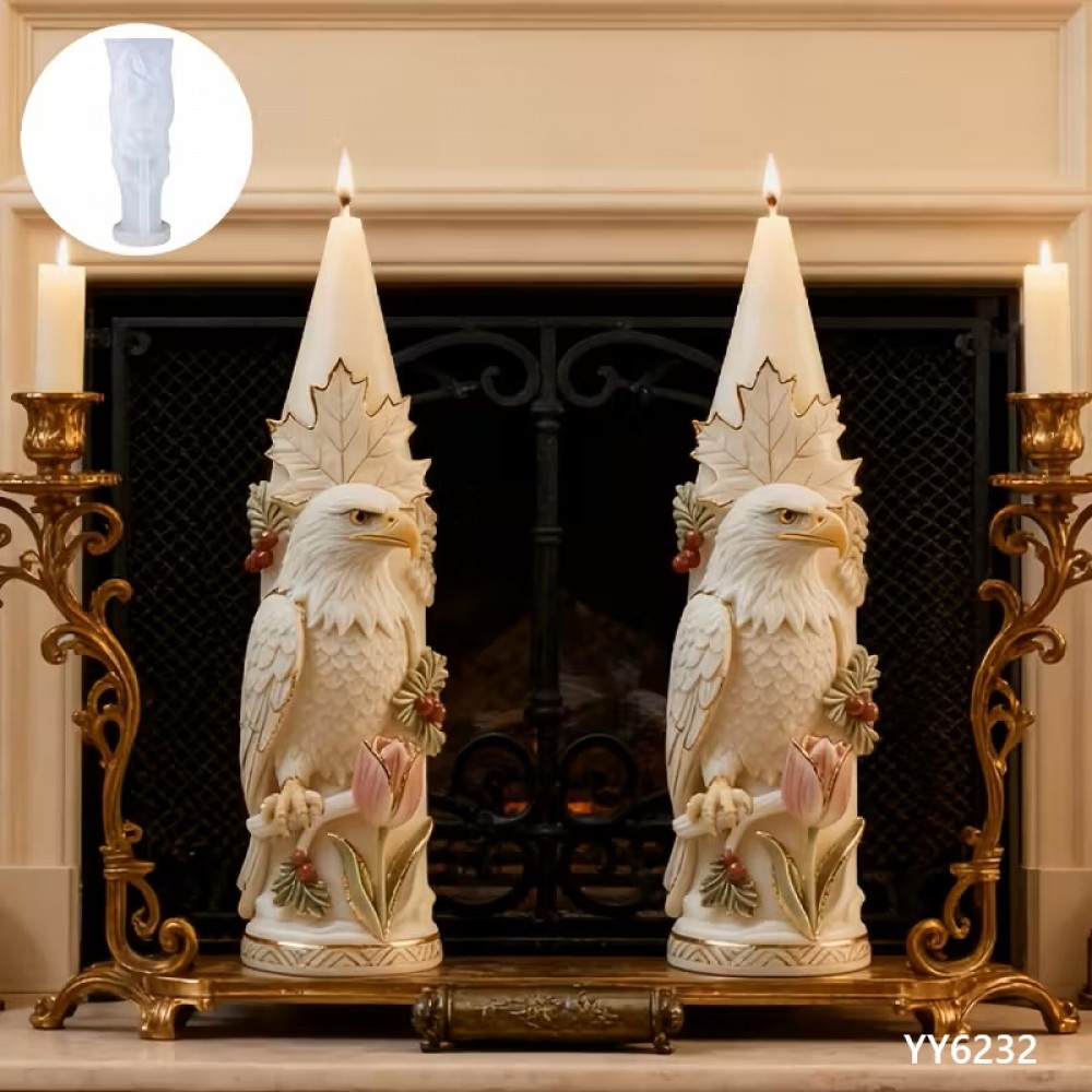 YY6232 – Özel Tasarım Şahin Mum Silikon Kalıp