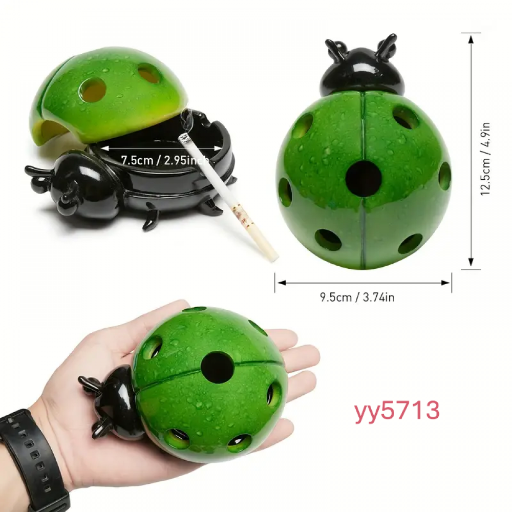  YY5713 Böcek Figürlü Küllük Silikon Kalıp - Şirin ve Yaratıcı Dekoratif Küllük, Eğlenceli Hediye Seçeneği!