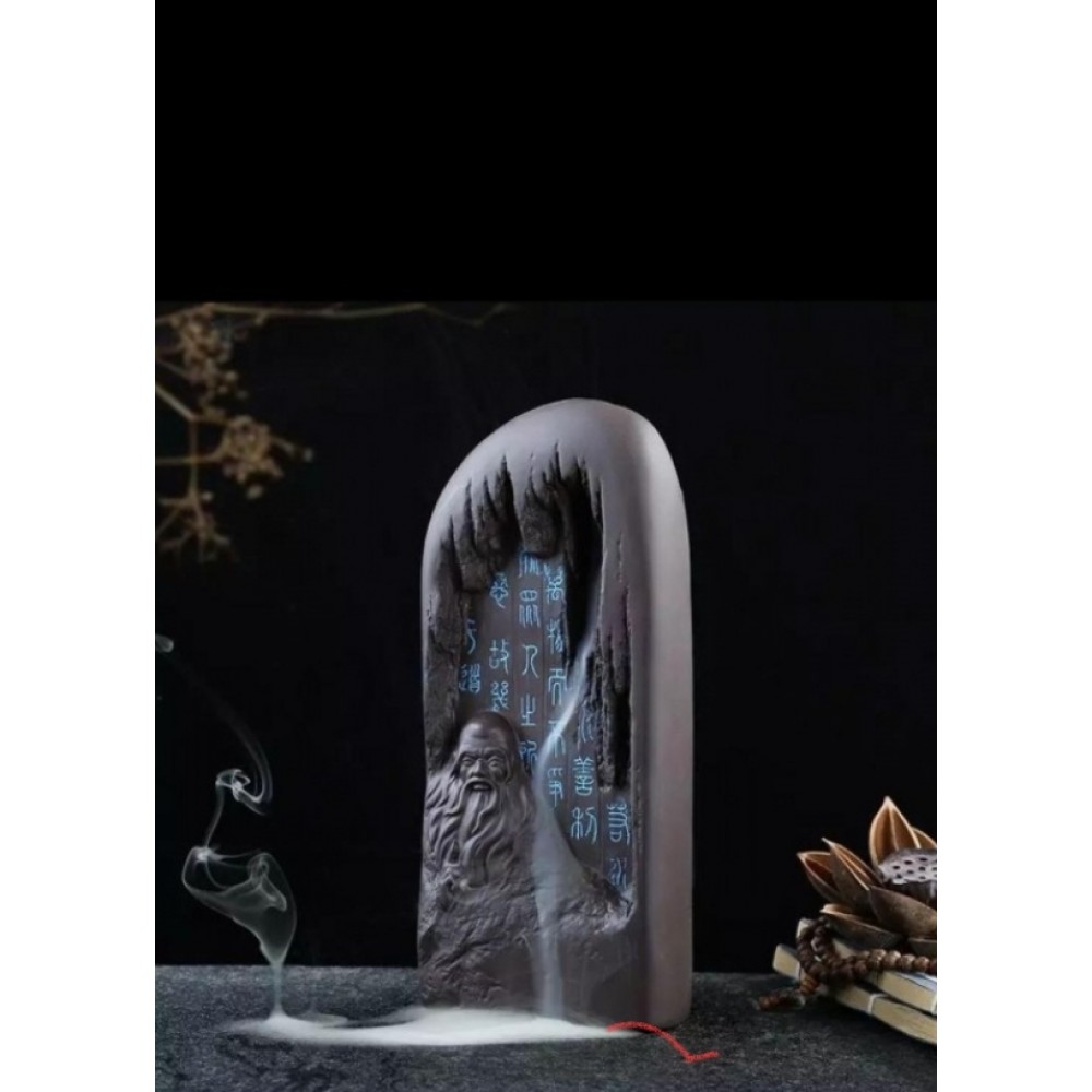 YY3739 Geri Akış Tütsü Sakallı Yazılı Silikon Kalip 23cm