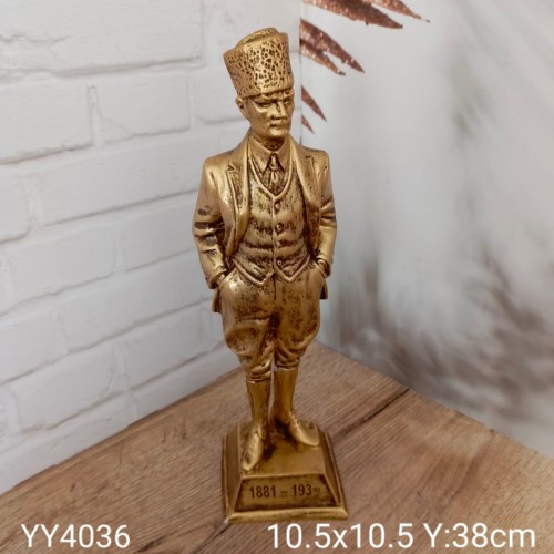 YY4036 - Atatürk Biblo Silikon Kalıp