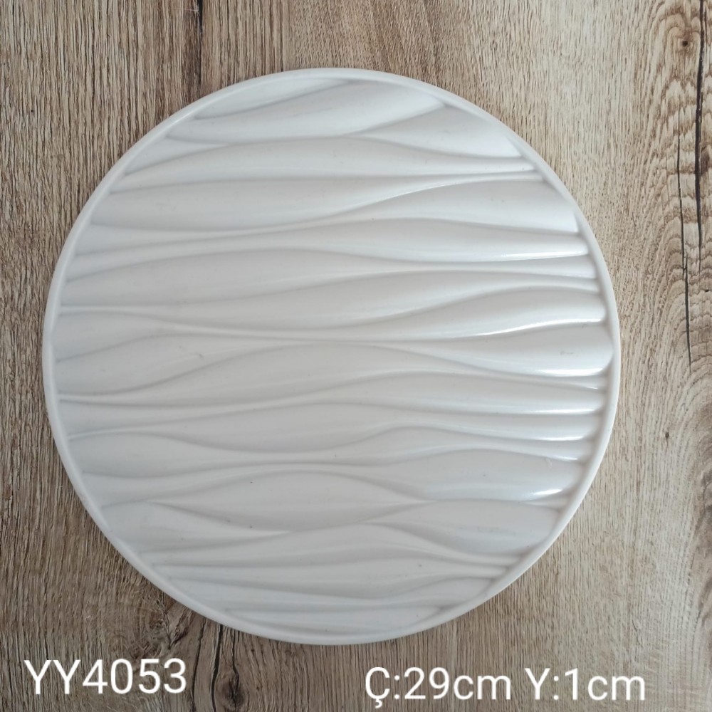 YY4053 Yuvarlak Tabanlık Tabanı Dalgalı YY4053 Yuvarlak Tabanlık Tabanı Dalgalı