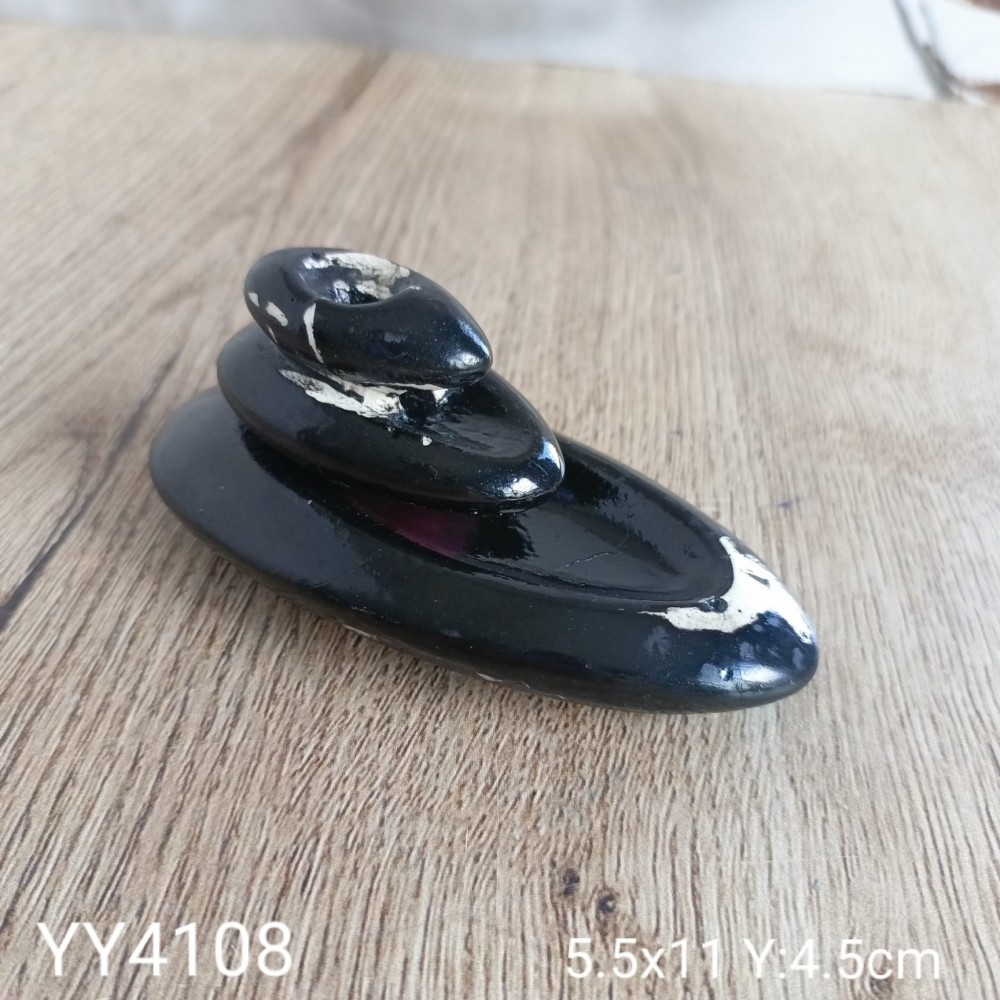YY4108 Taş Geri Akış Tütsü 3 Taş Üst Üste