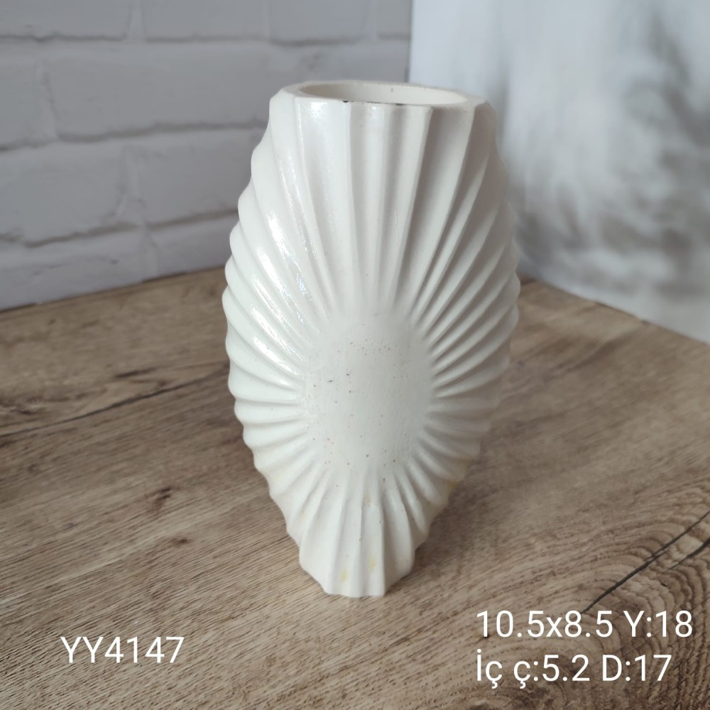 YY4147 Midye Desenli Vazo