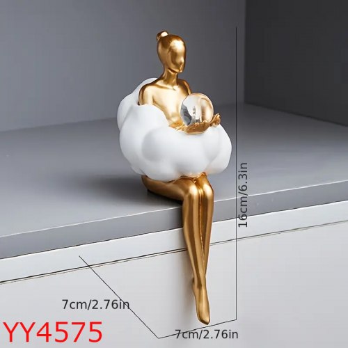 YY4575  - 2’li Soyut Biblo Silikon Kalıp 