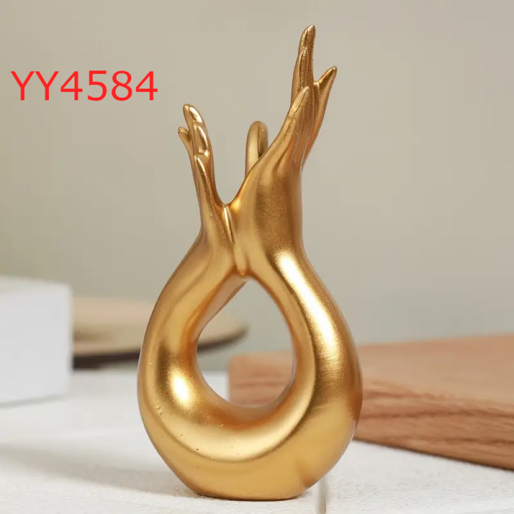 YY4584 - EL MODELİ VAZO - SİLİKON KALIP 