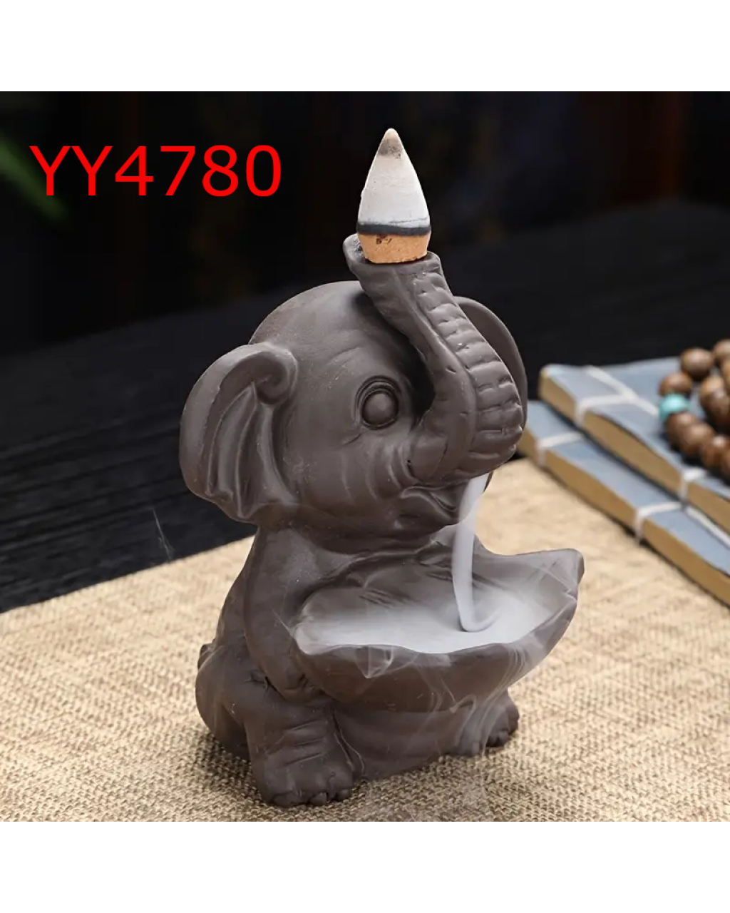 Fil Temalı Geri Akış Tütsülük Silikon Kalıp: Sevimli ve Anlamlı Hediye Seçeneği!