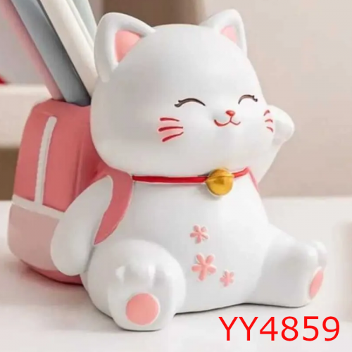 Çantalı Kedi Kalemlik Saksı Silikon Kalıp: Eğlenceli ve Fonksiyonel Bir Hediye!