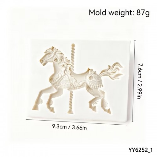 YY6252 – Asil Atlı Karınca Silikon Kalıp