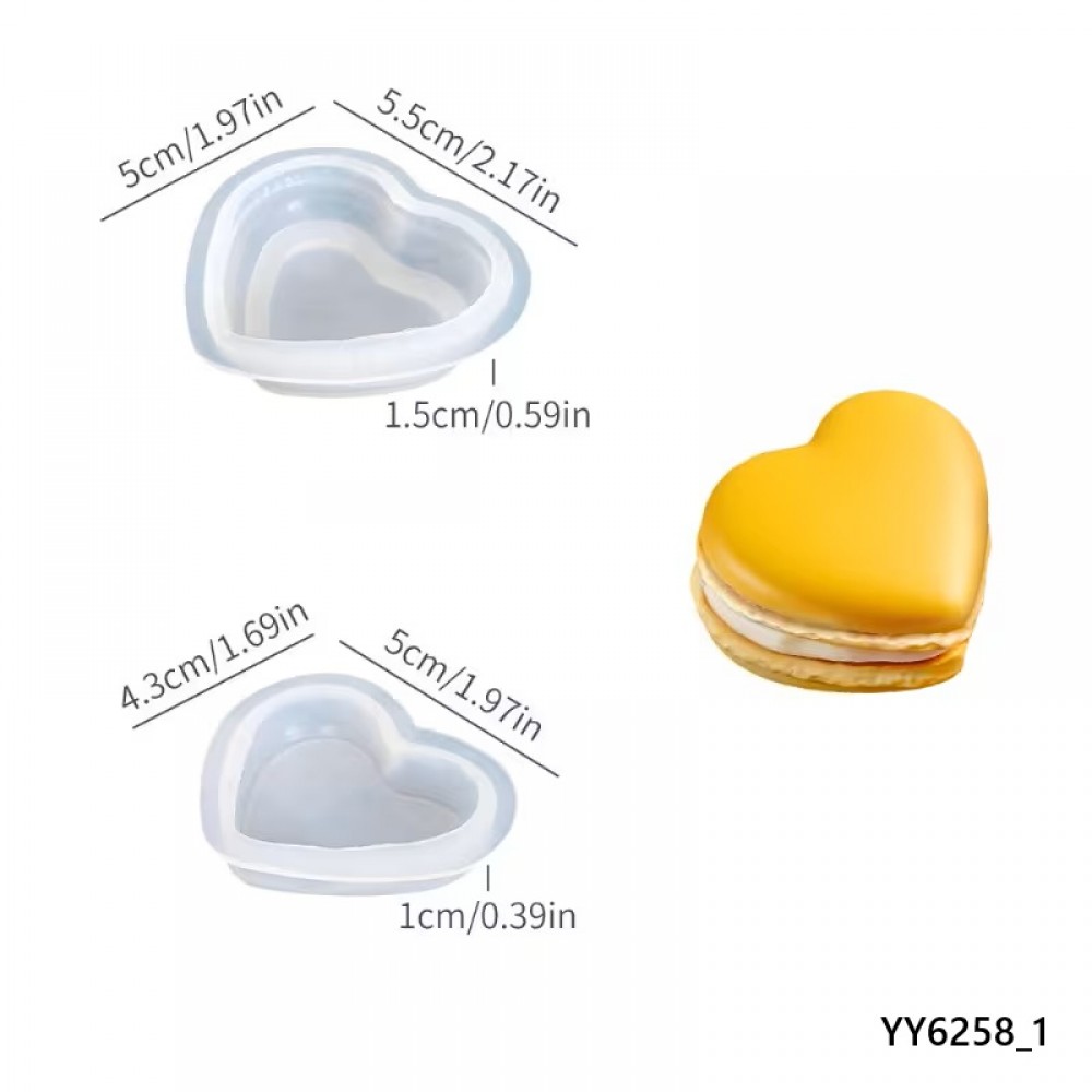 YY6258 – Kalpli Makaron Mum Silikon Kalıp