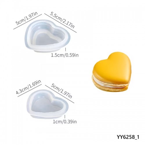 YY6258 – Kalpli Makaron Mum Silikon Kalıp