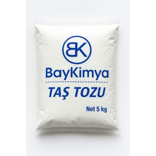 5 KG TAŞ TOZU BAY KİMYA KOKULU (KOKUSUZDUR) TAŞ TOZU BEYAZ