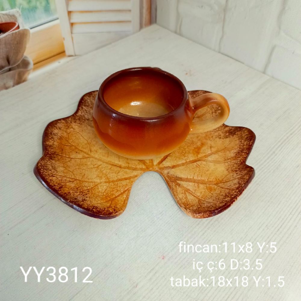 YY3812 - YAPRAK SUNUMLUK VE FİNCAN TAKIM - SİLİKON KALIP YY3812 - YAPRAK SUNUMLUK VE FİNCAN TAKIM - SİLİKON KALIP