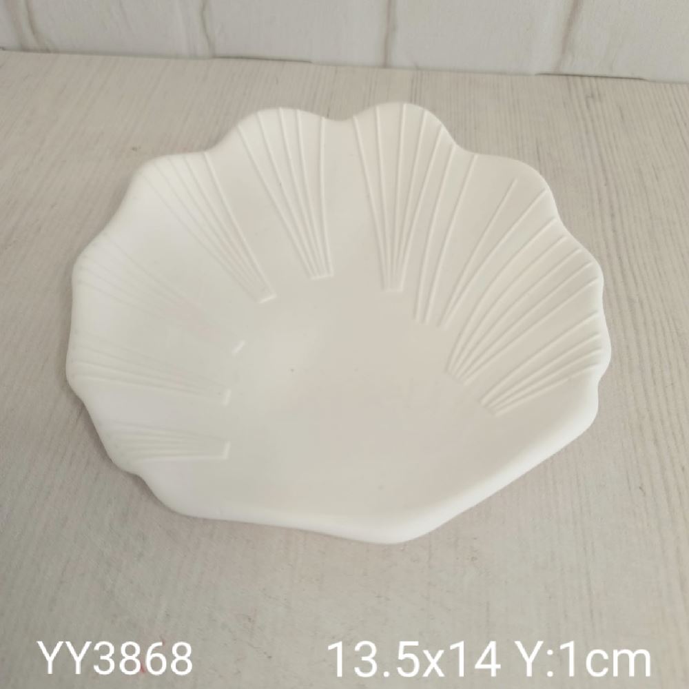 YY3868 - YAPRAK ÇİZGİLİ SUNUMLUK - SİLİKON KALIP 