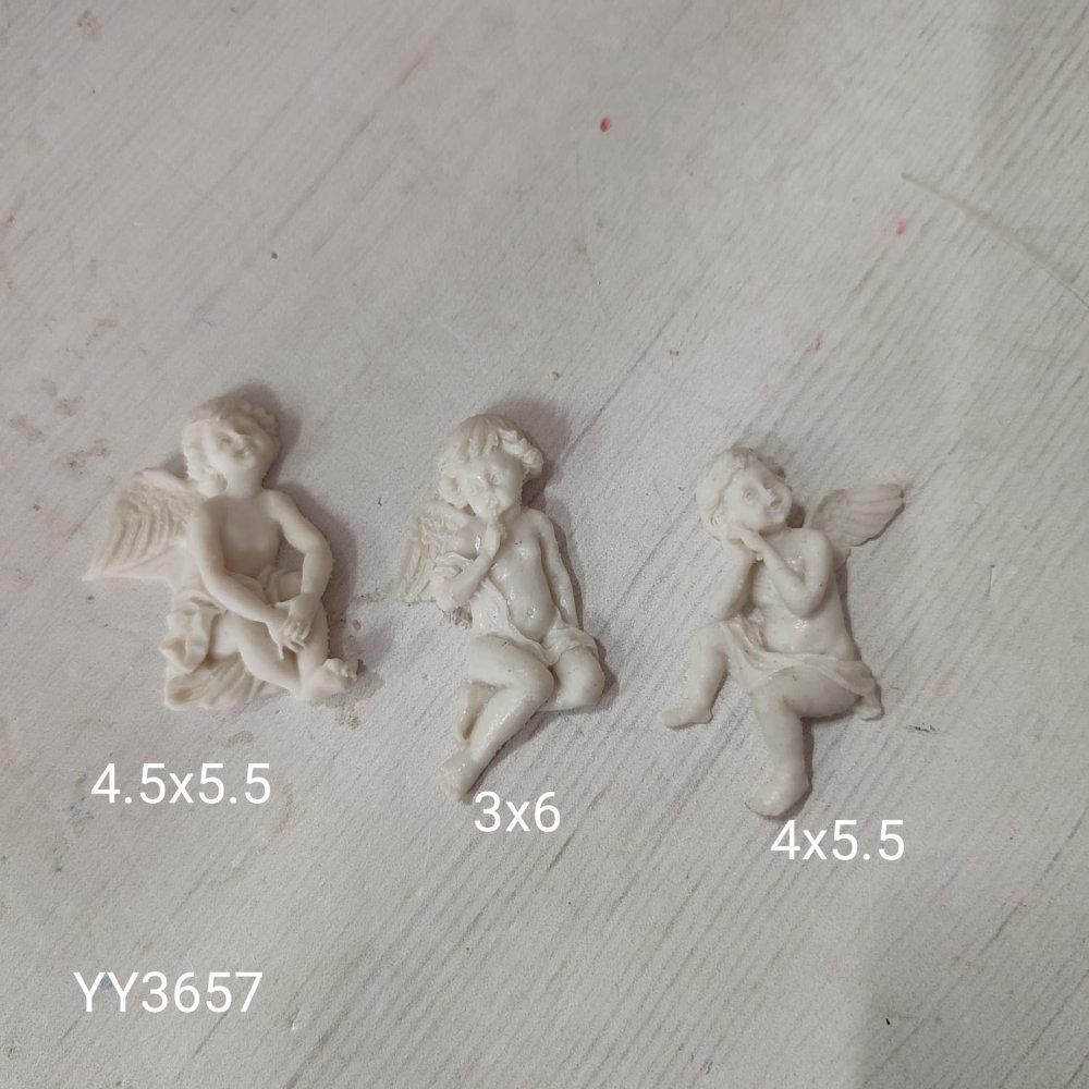 YY3657 MELEK PANO VE DUVAR SÜSÜ SİLİKON KALIP