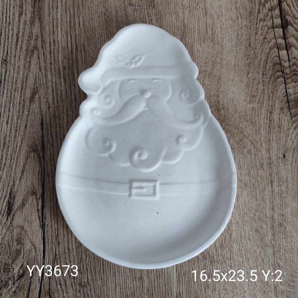 YY3673 NOEL BABA SUNUMLUK TABAK SİLİKON KALIP YY3673 NOEL BABA SUNUMLUK TABAK SİLİKON KALIP