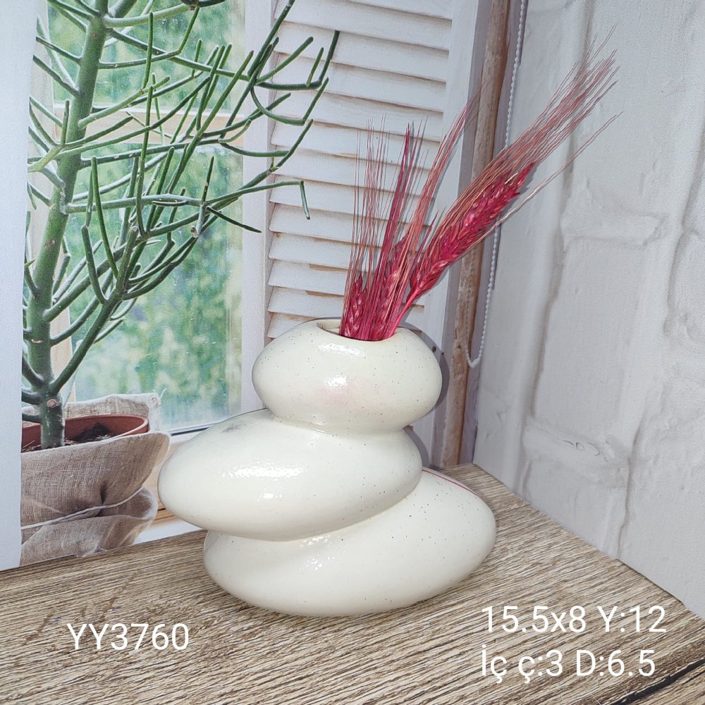 YY3760 - VAZO 3LÜ TAŞ - SİLİKON KALIP