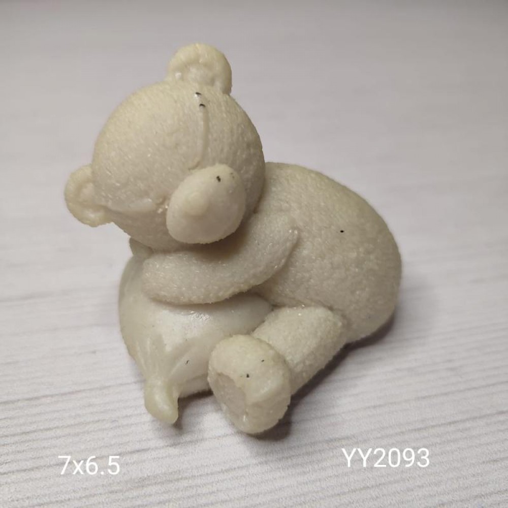 YY2093 YASTIKTA UYUYAN AYICIK SİLİKON KALIP YY2093 YASTIKTA UYUYAN AYICIK SİLİKON KALIP