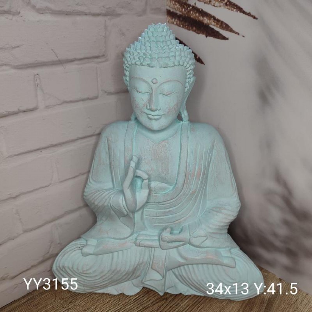 YY3155 Meditasyon Yapan Buda Silikon Kalıp • El Yapımı Spiritüel Dekorlar için Hediye Seçeneği!