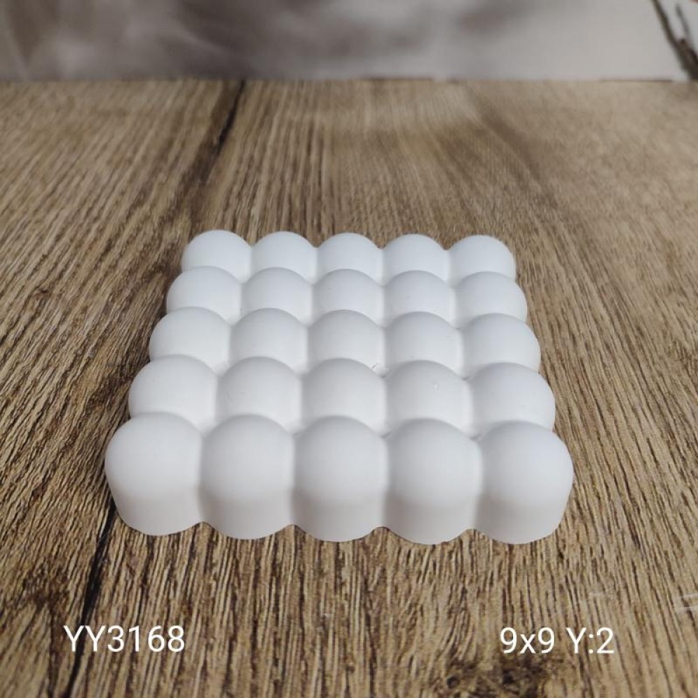 YY3168 KARE BUBBLE SUNUMLUK SİLİKON KALIP YY3168 KARE BUBBLE SUNUMLUK SİLİKON KALIP