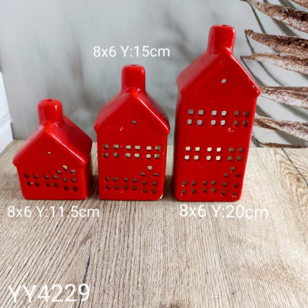 YY4229 3LÜ TEALIGHT MUMLUK EVLER SİLİKON KALIP YY4229 3LÜ TEALIGHT MUMLUK EVLER SİLİKON KALIP