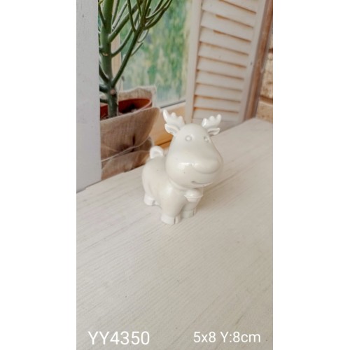 YY4350 YILBAŞI TEMALI SEVİMLİ GEYİK SİLİKON KALIP