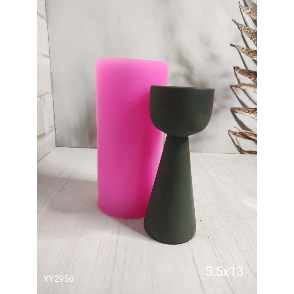 YY2956 Konik Yükselen Mumluk Tepesi Kalın 13Cm