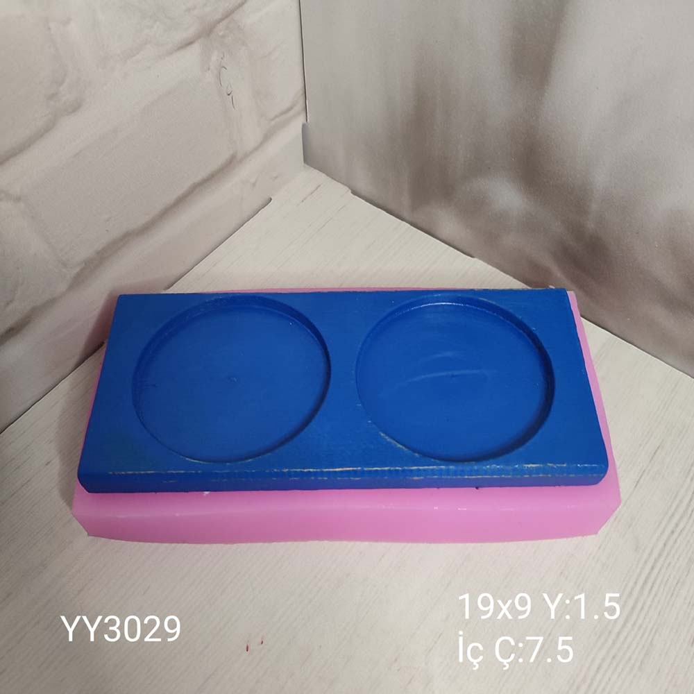 YY3029 Sunumluk 2 Yuvarlaklı 19Cm YY3029 Sunumluk 2 Yuvarlaklı 19Cm