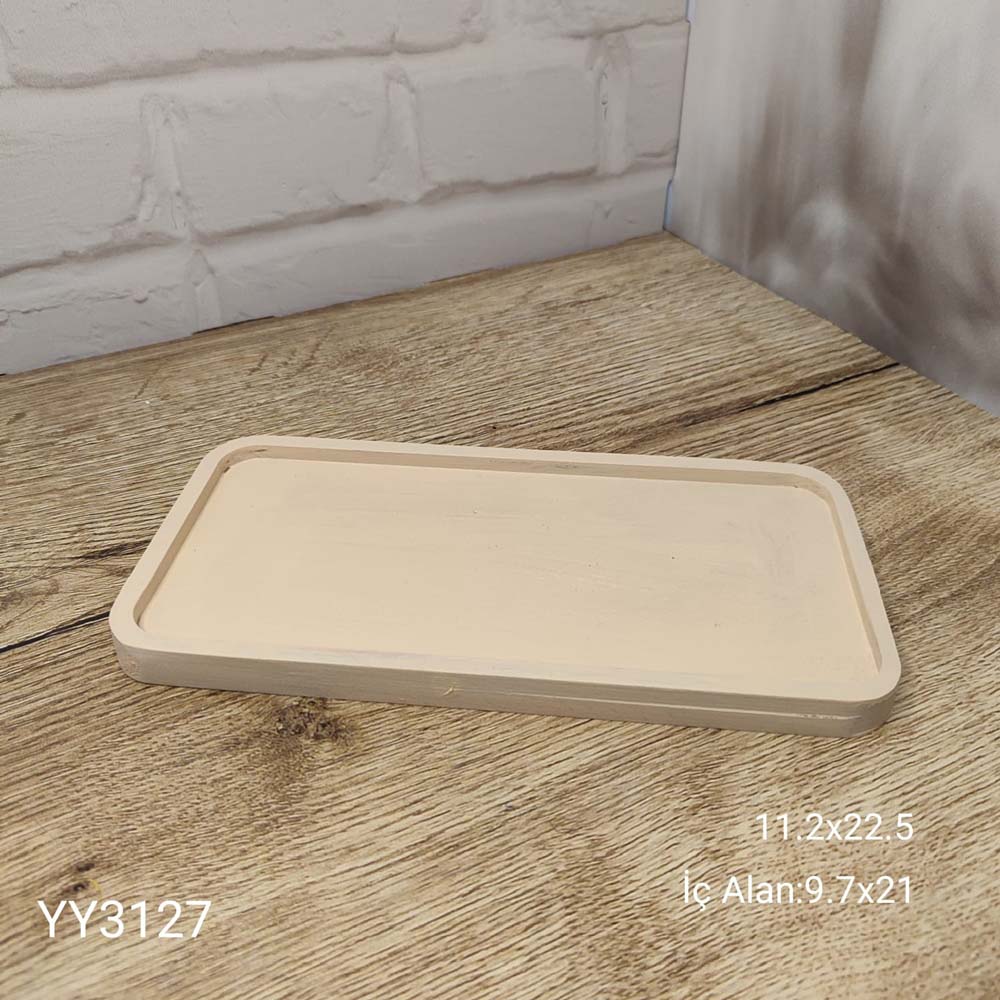 YY3127 Dıkdörtgen Sunumluk 22.5Cm YY3127 Dıkdörtgen Sunumluk 22.5Cm
