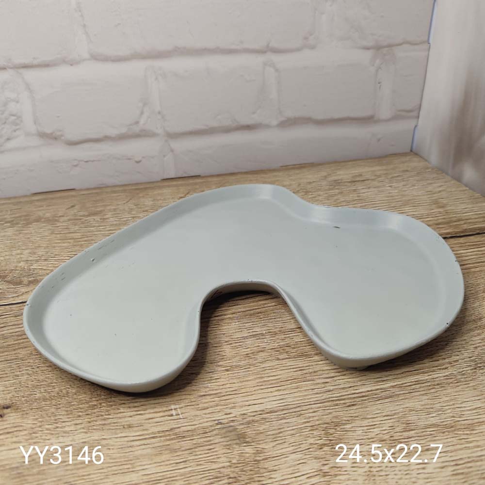 YY3146 Sunumluk L Tabak 24.5Cm YY3146 Sunumluk L Tabak 24.5Cm