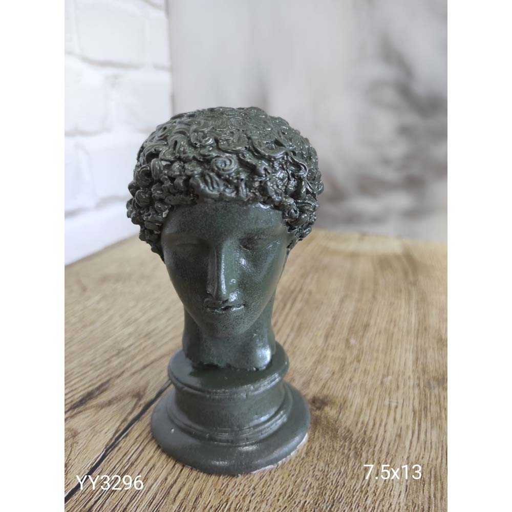 YY3296 Büst Hermes Biblo Silikon Kalıp: İletişimin ve Hızın Tanrısını Hayata Geçirin - Kaliteli ve Dayanıklı Hediye Seçeneği!