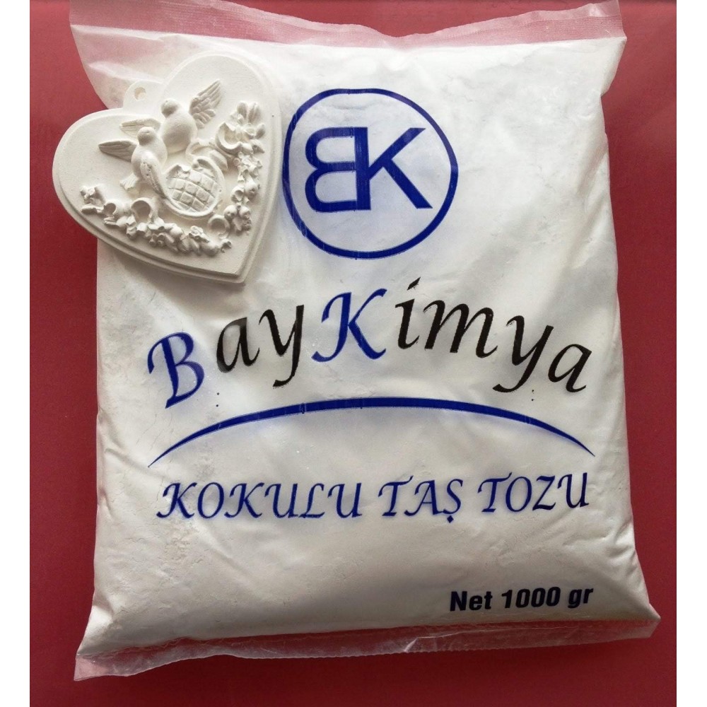 Bay Kimya Kokulu (Kokusuzdur) Taş Tozu Beyaz 1 Çuval 1er Kgluk Paketler 30 Kg