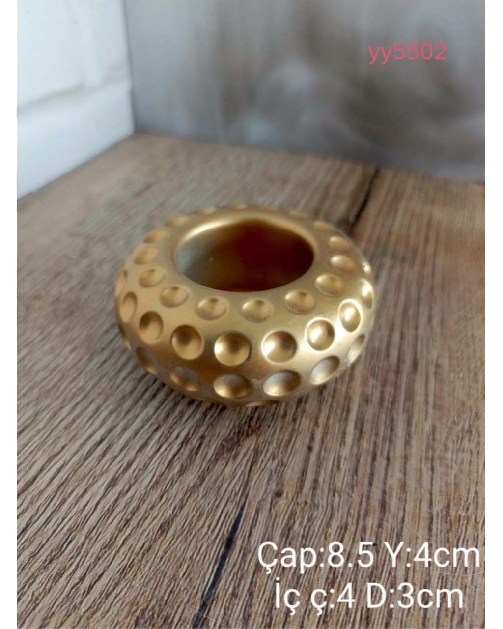 Modern Kabartmalı Formda Tea Light Mumluk Silikon Kalıp • El Yapımı Şık Dekorasyon ve Hediye Seçeneği!