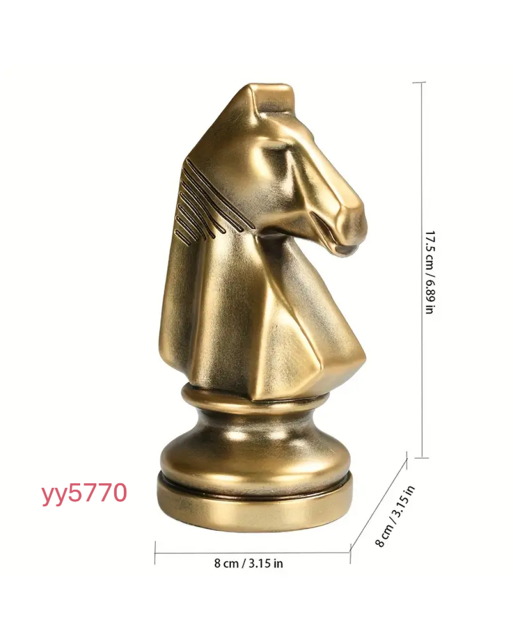  YY5770 Satranç At Figürlü Mumluk Silikon Kalıp • El Yapımı Dekoratif Biblo Kalıbı • Özgün ve Şık Hediye Fikri!