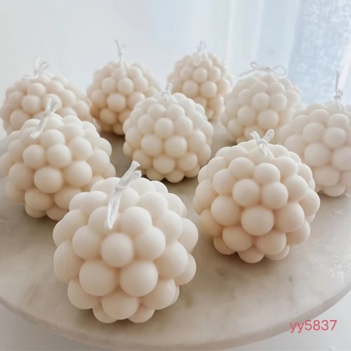 yy5837-Bal Köpüğü  Dekoratif Mum Silikon Kalıp 