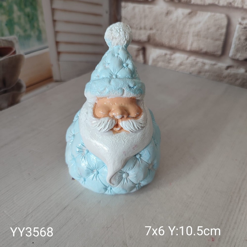 YY3568 - YILBAŞI NOEL BABA BİBLO - SİLİKON KALIP YY3568 - YILBAŞI NOEL BABA BİBLO - SİLİKON KALIP