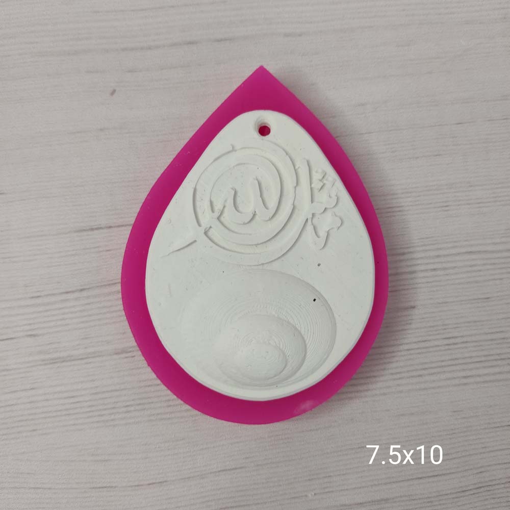 YY0057 Allah Motifli Nazarlık Silikon Kalıp