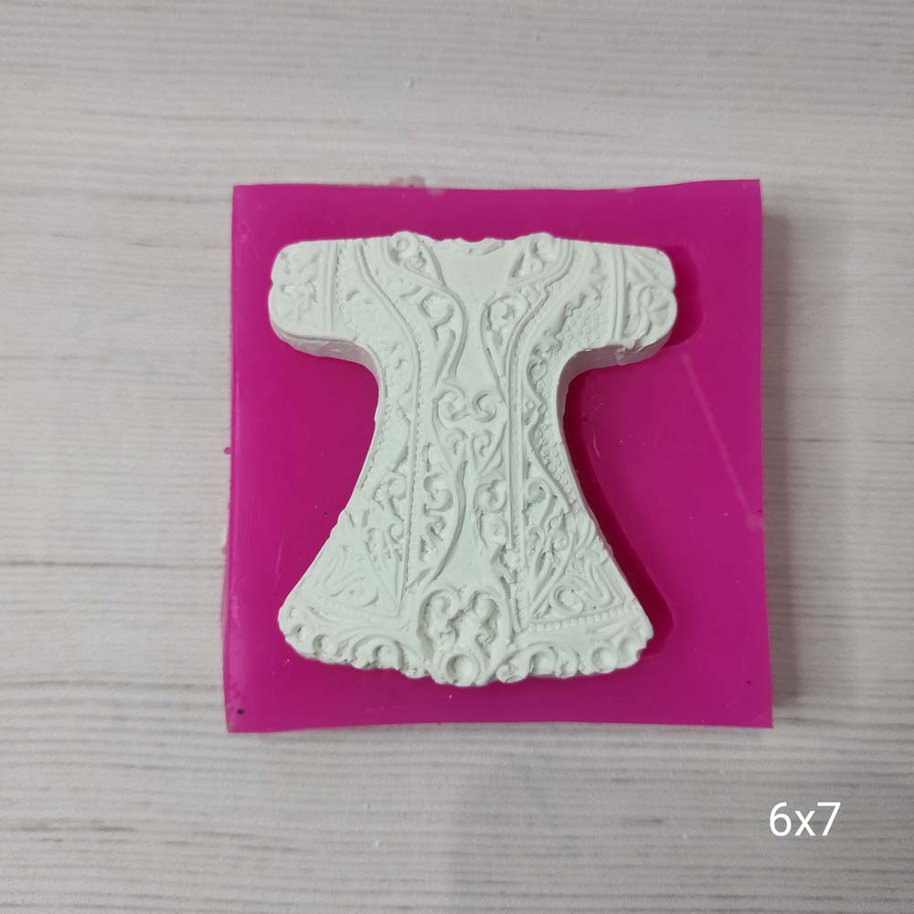 YY0077 Kaftan İşlemeli Silikon Kalıp