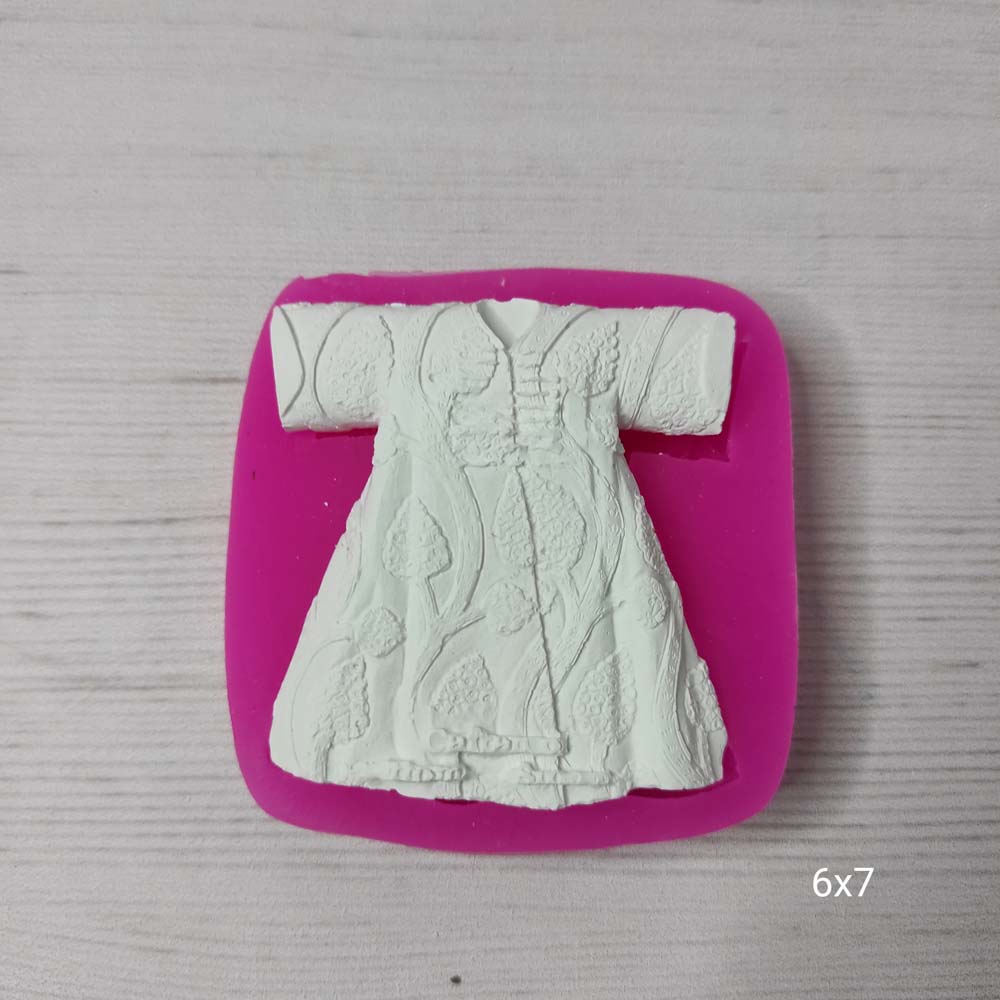 YY0078 Kaftan Ağaç Dalları İşlemeli Silikon Kalıp
