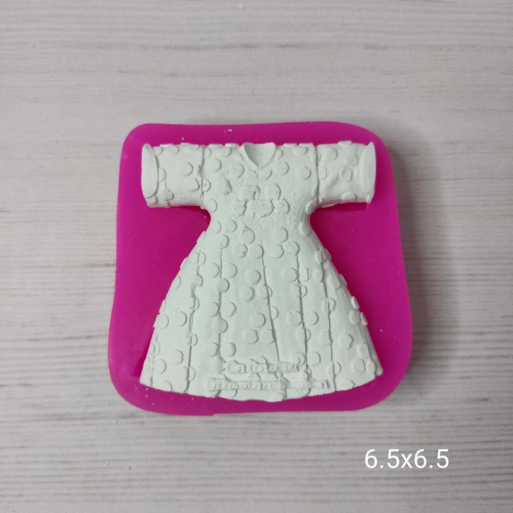 YY0079 Kaftan Nokta İşlemeli Silikon Kalıp
